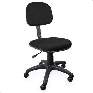 Cadeira Secretária com L Sanfonado e Rodízios – Mobilidade, Conforto e Versatilidade