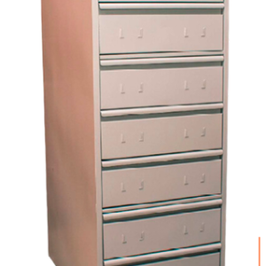 Arquivo Ficha 5x8 com 7 Gavetas Duplas